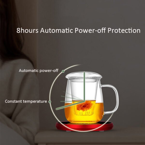 USB Coffee Mug Cup Warmer Milk Tea Water Heating Electric - Image 4